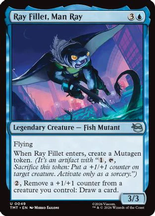 Ray Fillet, Man Ray  [Teenage Mutant Ninja Turtles] Foil