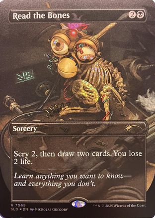 Read the Bones (Confetti Foil)  [Secret Lair Drop Series] Foil