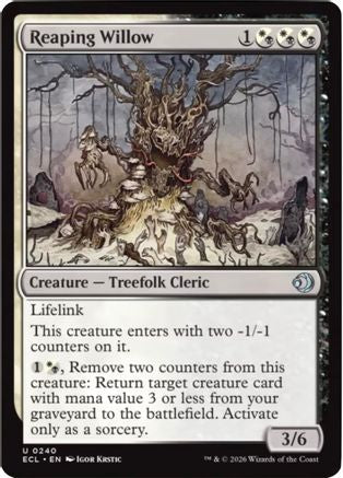 Reaping Willow  [Lorwyn Eclipsed] Foil