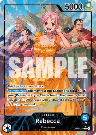 Rebecca (OP15-039) (Alternate Art) (OP15-039) - [Adventure on Kami's Island] Foil