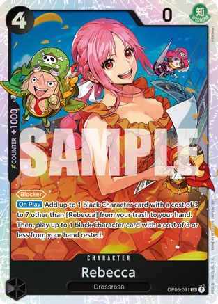 Rebecca (Reprint) (OP05-091) - [Premium Booster -The Best- Vol. 2] Foil