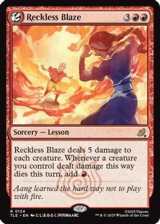 Reckless Blaze  [Avatar: The Last Airbender: Eternal-Legal]