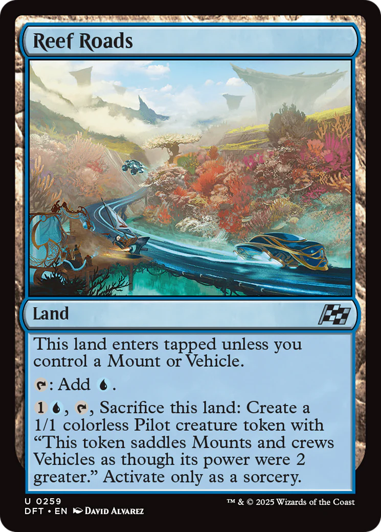 Reef Roads [Aetherdrift] Foil