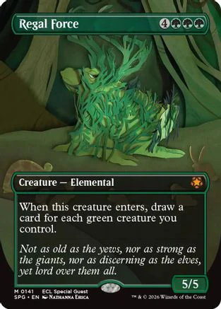 Regal Force (Borderless)  [Special Guests] Foil