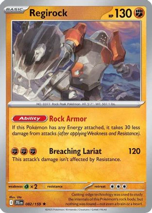 Regirock (082/159) [Scarlet & Violet: Journey Together] Reverse Holofoil