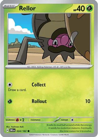 Rellor (024/182) [Scarlet & Violet: Destined Rivals] Reverse Holofoil