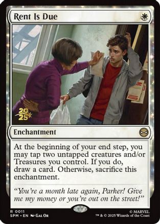 Rent Is Due  [Prerelease Cards] Foil