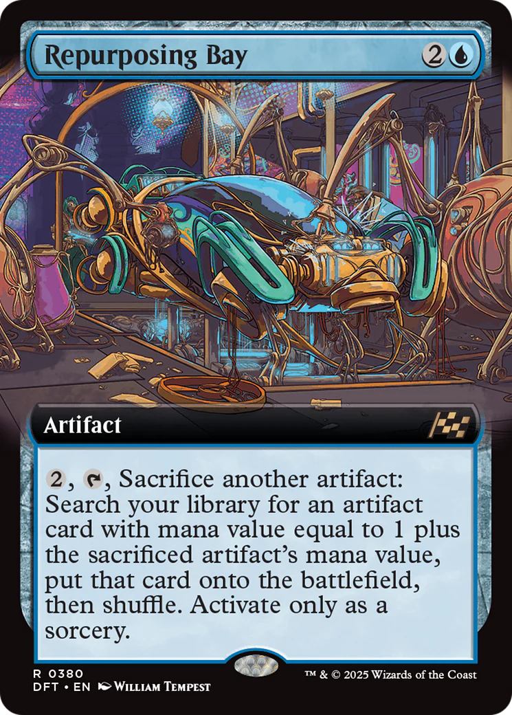 Repurposing Bay (Extended Art) [Aetherdrift] Foil