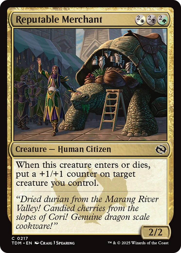 Reputable Merchant [Tarkir: Dragonstorm] Foil