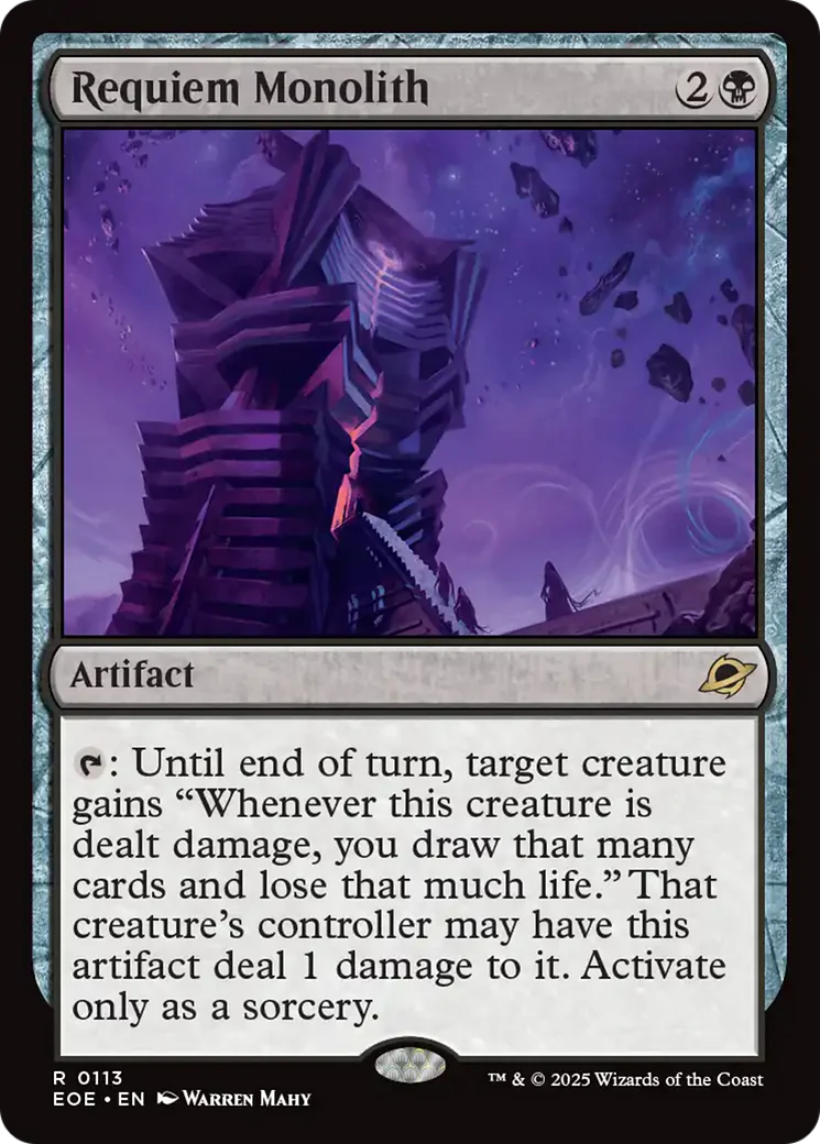 Requiem Monolith [Edge of Eternities] Foil