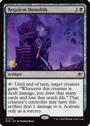 Requiem Monolith  [Prerelease Cards] Foil