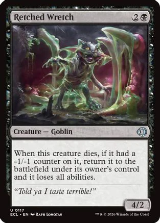 Retched Wretch  [Lorwyn Eclipsed] Foil