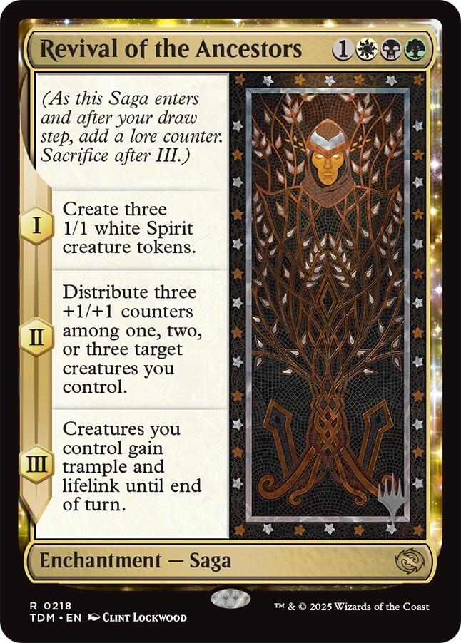 Revival of the Ancestors [Tarkir: Dragonstorm Promos] Foil