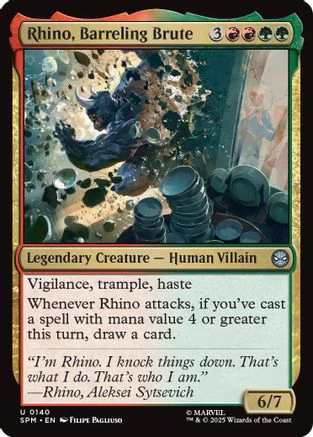 Rhino, Barreling Brute  [Marvel's Spider-Man] Foil