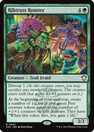 Ribtruss Roaster  [Commander: Secrets of Strixhaven]