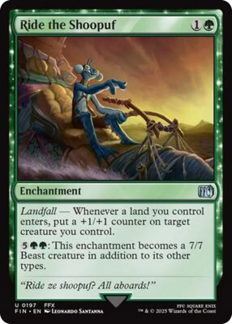 Ride the Shoopuf [FINAL FANTASY] Foil