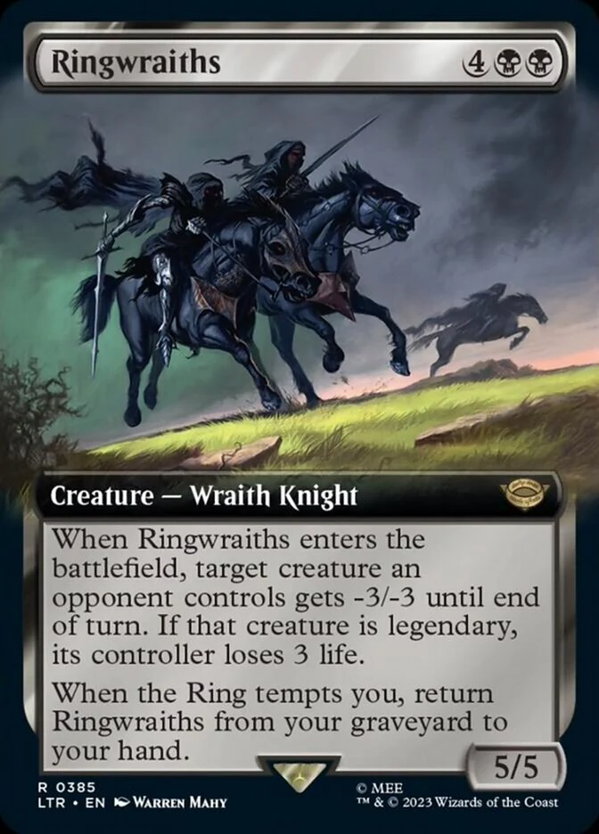 Ringwraiths (Extended Art) [The Lord of the Rings: Tales of Middle-Earth] Foil