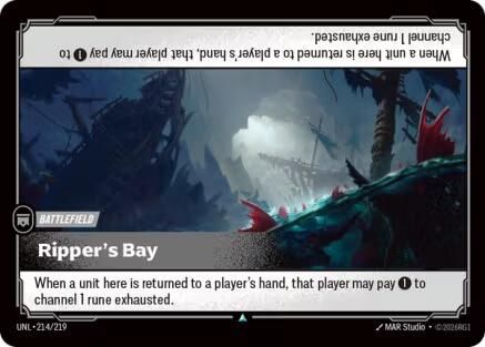 Ripper's Bay (214/219) - Riftbound - [Unleashed]