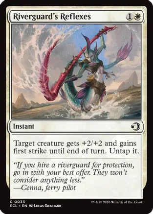 Riverguard's Reflexes  [Lorwyn Eclipsed] Foil