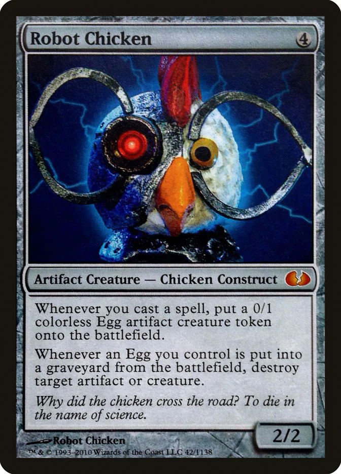 Robot Chicken [Celebration Cards] Foil