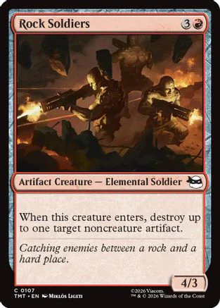 Rock Soldiers  [Teenage Mutant Ninja Turtles] Foil