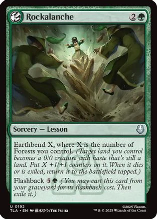 Rockalanche  [Avatar: The Last Airbender] Foil