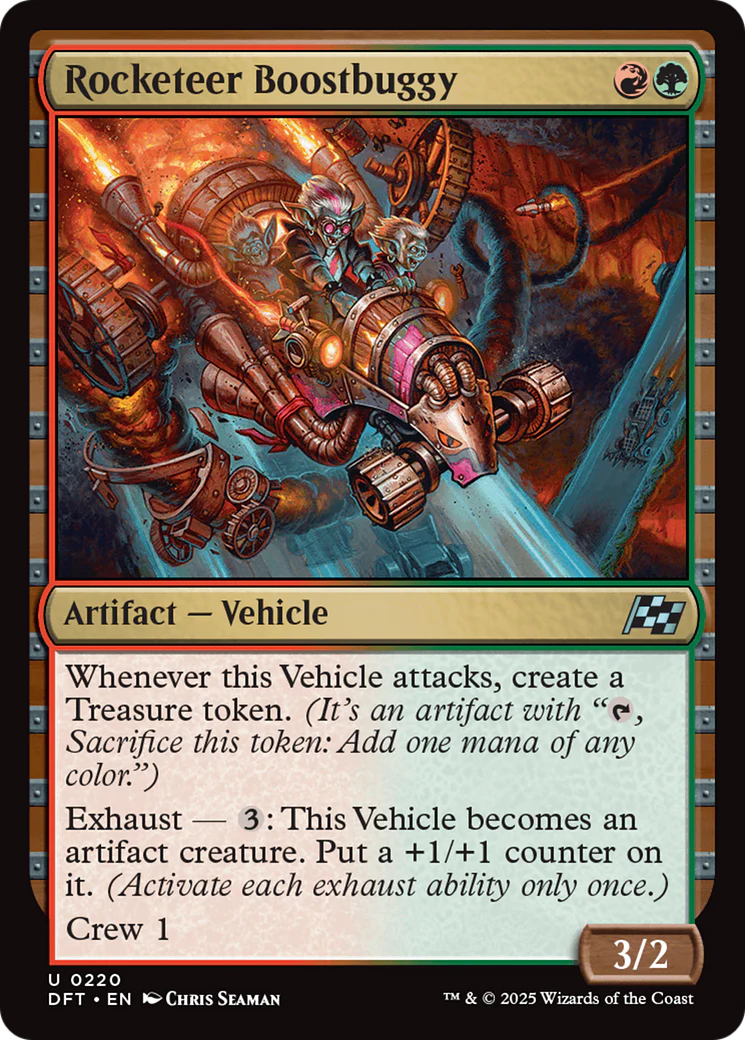 Rocketeer Boostbuggy [Aetherdrift] Foil