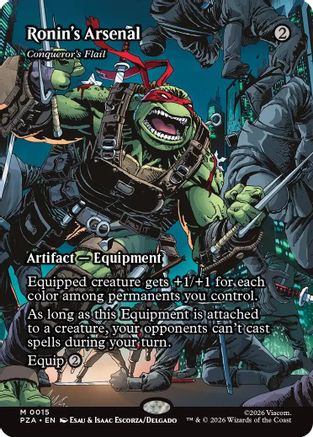 Ronin's Arsenal - Conqueror's Flail (Borderless)  [Teenage Mutant Ninja Turtles Eternal-Legal]