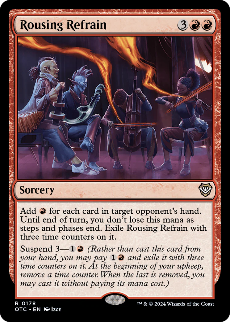 Rousing Refrain  [Outlaws of Thunder Junction Commander]