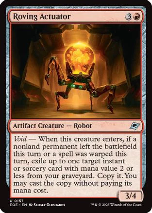 Roving Actuator  [Edge of Eternities] Foil