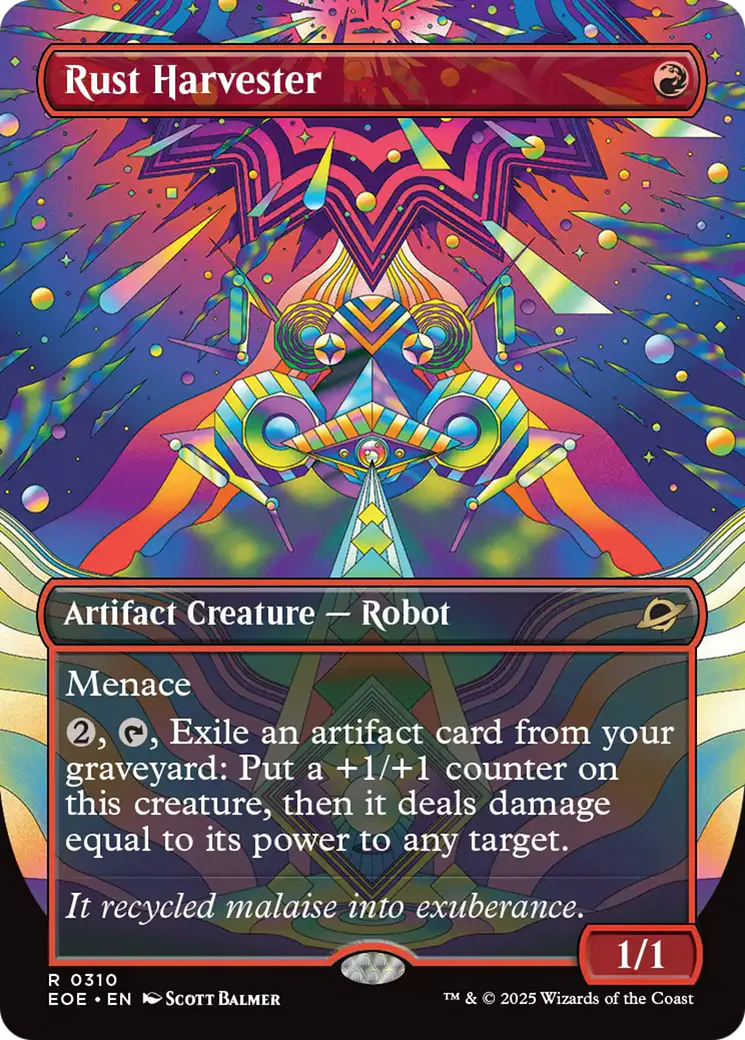 Rust Harvester (Borderless) [Edge of Eternities] Foil