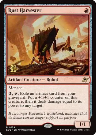 Rust Harvester  [Prerelease Cards] Foil