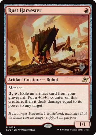 Rust Harvester  [Promo Pack: Edge of Eternities] Foil