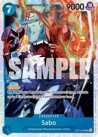 Sabo (OP15-046) - [Adventure on Kami's Island] Foil