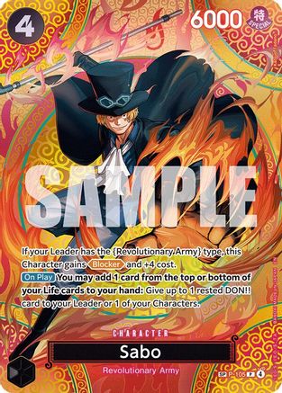 Sabo (P-105) (SP) (P-105) - [Adventure on Kami's Island] Foil