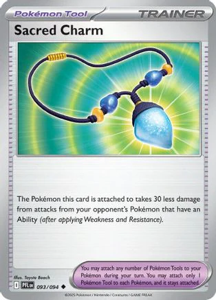 Sacred Charm 093/094  - Reverse Holofoil ME02 Phantasmal Flames - Uncommon