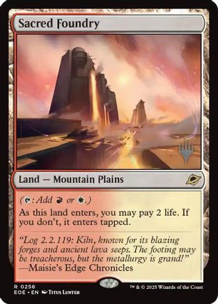 Sacred Foundry  [Promo Pack: Edge of Eternities]
