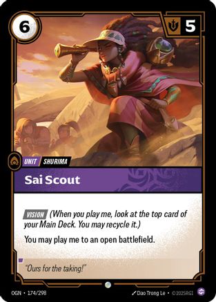 Sai Scout (174/298) - Riftbound - [Origins]