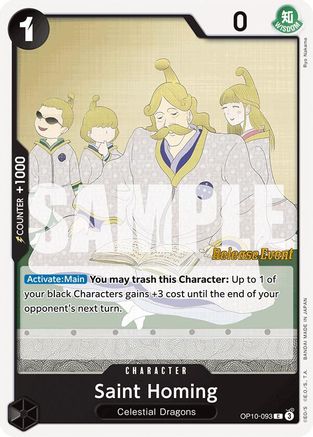 Saint Homing (OP10-093) - [Royal Blood Release Event Cards]