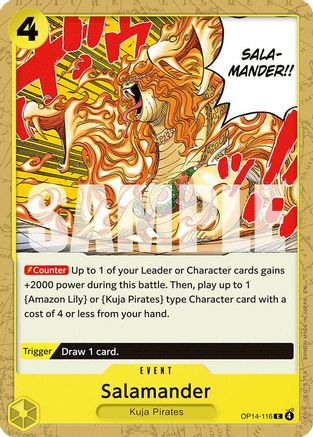 Salamander (OP14-116) - [The Azure Sea's Seven]