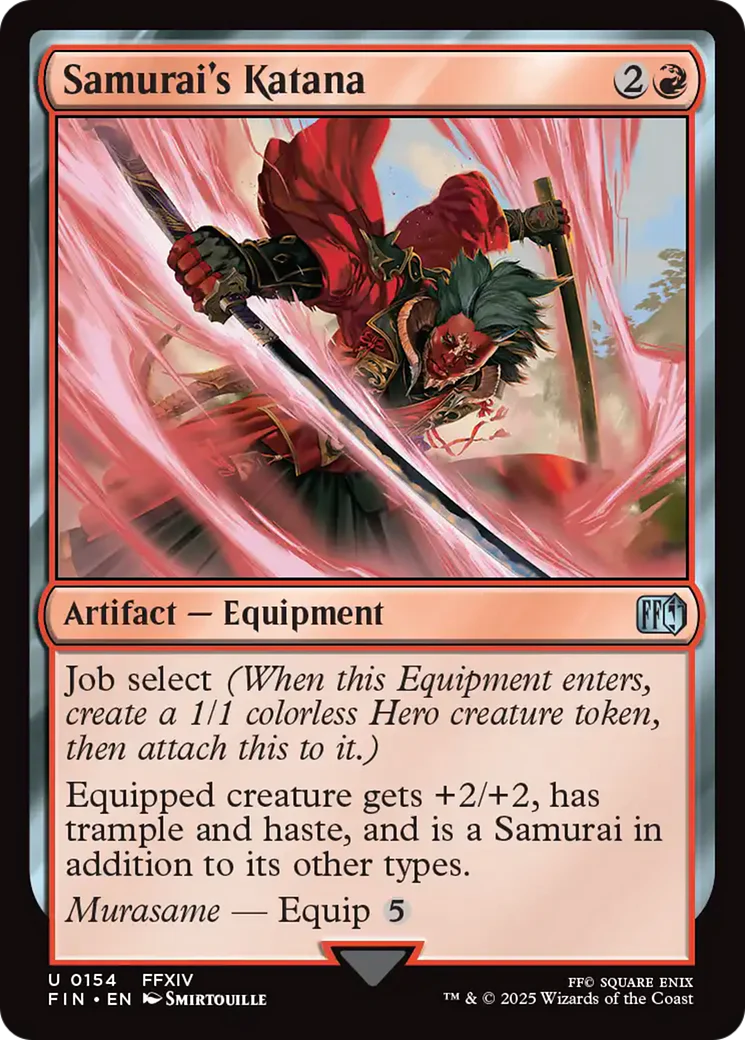 Samurai's Katana [FINAL FANTASY] Foil