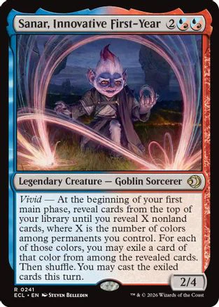 Sanar, Innovative First-Year  [Lorwyn Eclipsed] Foil