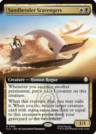 Sandbender Scavengers (Extended Art)  [Avatar: The Last Airbender] Foil