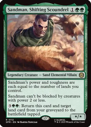 Sandman, Shifting Scoundrel  [Marvel's Spider-Man] Foil