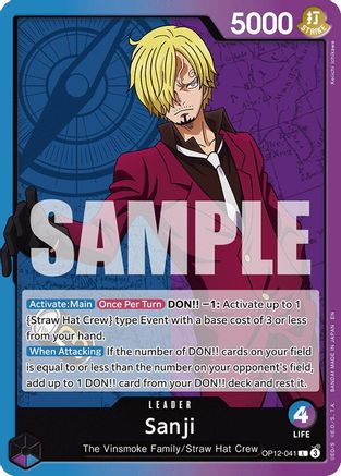 Sanji (041) (OP12-041) - [Legacy of the Master]