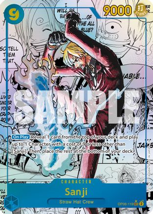 Sanji (Manga) (OP06-119) - [Premium Booster -The Best- Vol. 2] Foil