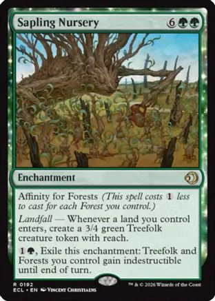 Sapling Nursery  [Lorwyn Eclipsed] Foil