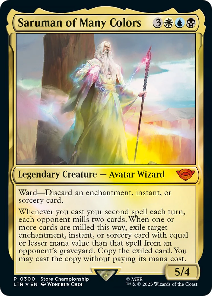 Saruman of Many Colors [Store Championships 2023] Foil