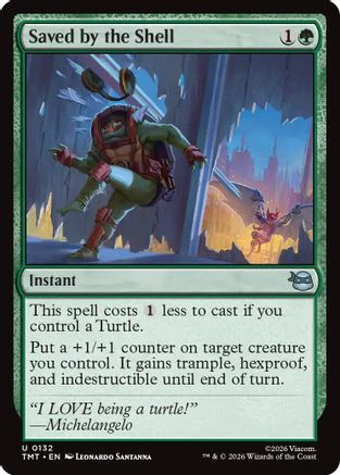 Saved by the Shell  [Teenage Mutant Ninja Turtles] Foil