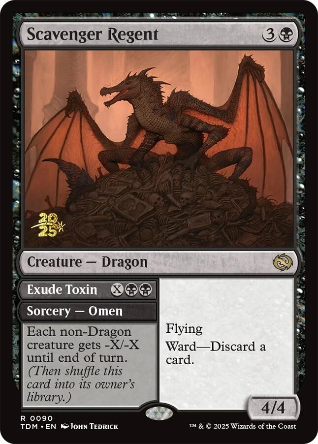 Scavenger Regent [Tarkir: Dragonstorm Prerelease Cards] Foil